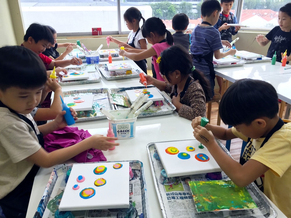 Acrylic Pour Parent-Child Art Workshop | Kids' Art Class Sg | Room To  Imagine