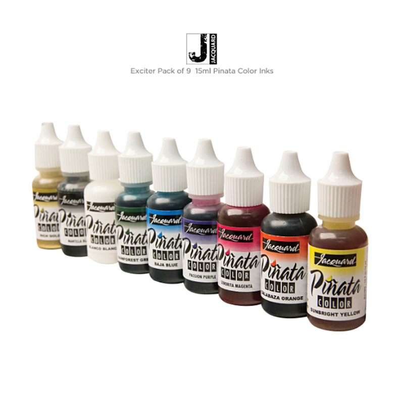 Jacquard Piñata Colors Exciter Pack, Alcohol Inks SG