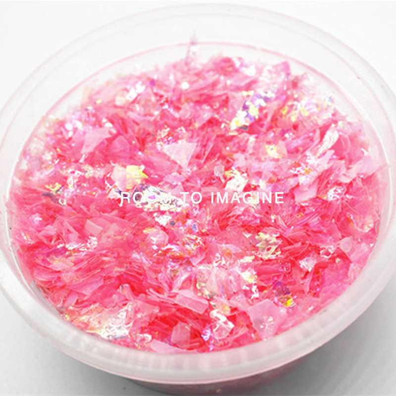 Iridescent Glitter Flakes Resin Art Supplies and Tools Room To Imagine